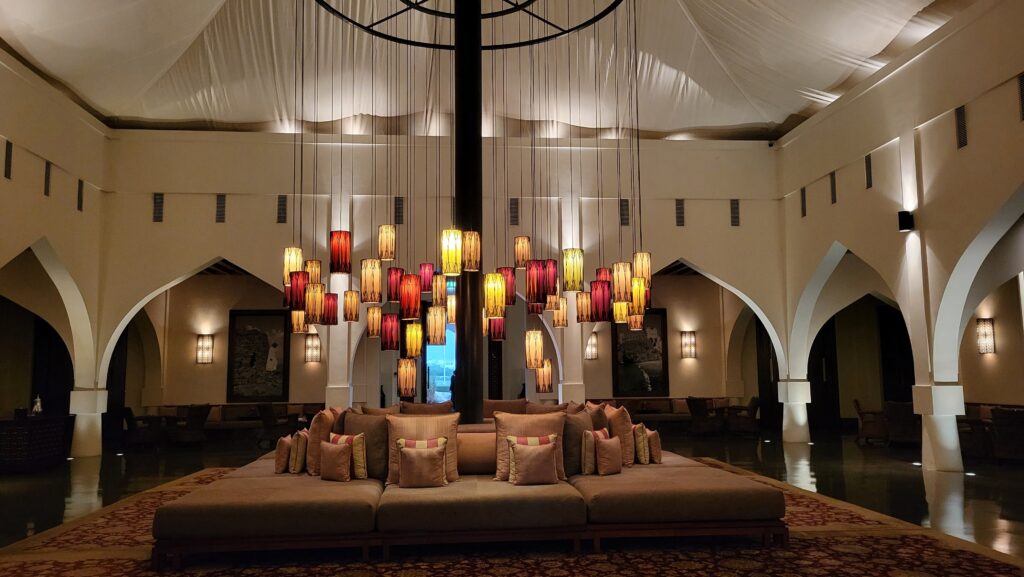 The Chedi Hotel Muskat Oman - Lobby Beduinenzelt